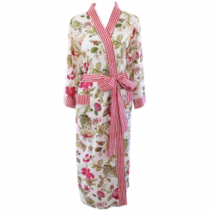 Dressing Gown-Crimson Garden