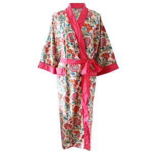 Dressing Gown-Floral Garden Print